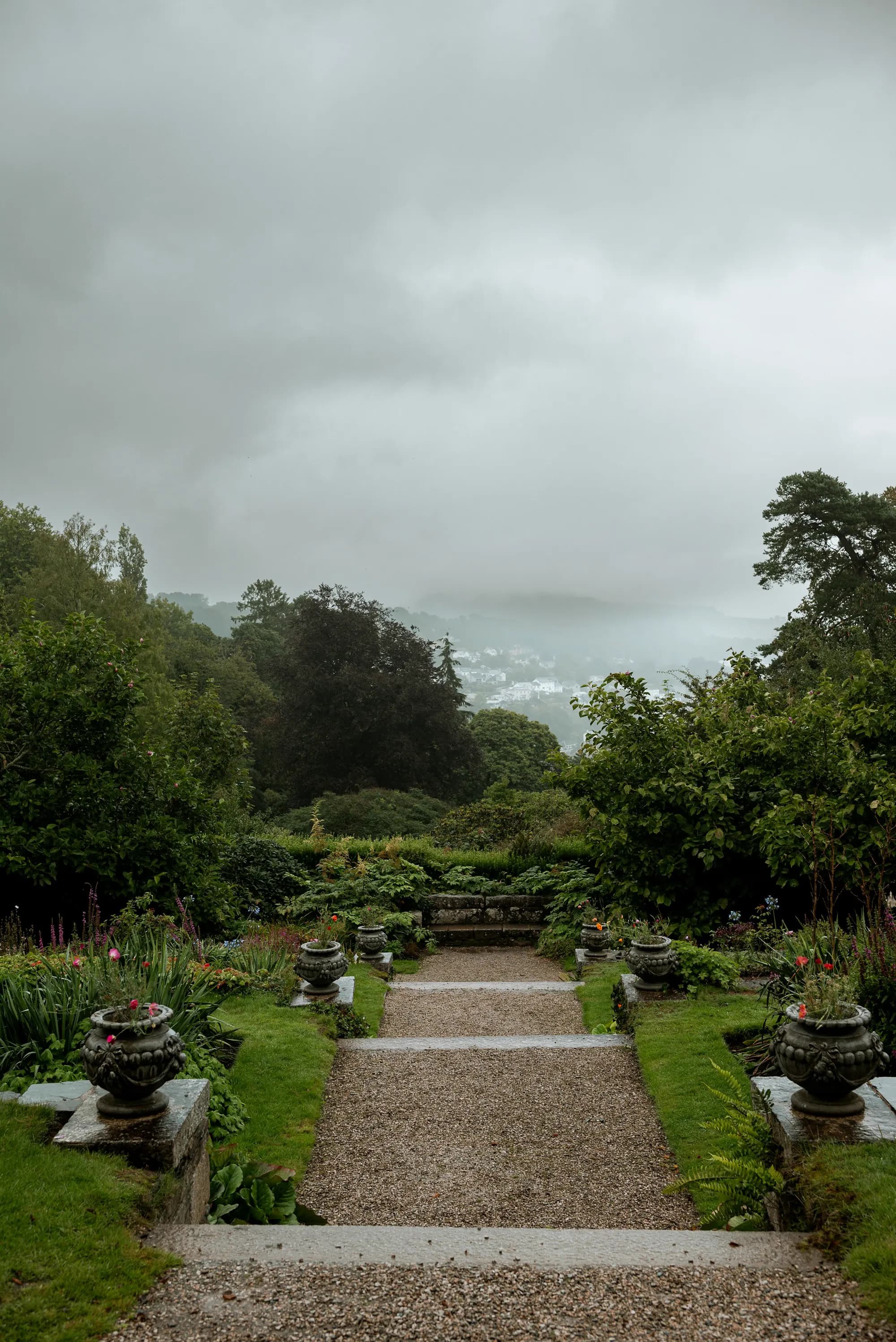Allée de jardin